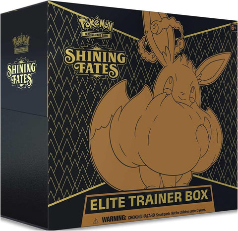 Pokémon TCG: Sword & Shield – Shining Fates Elite Trainer Box (10 Boosters & Premium Accessories)