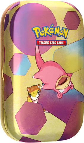 Pokémon TCG: Scarlet & Violet—151 Mini Tin – Slowpoke (2 Booster Packs, 1 Coin & 1 Art Card)