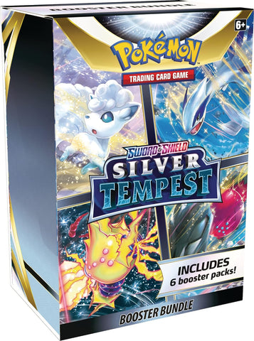 Pokémon TCG: Sword & Shield - Silver Tempest Booster Bundle , 6 Count