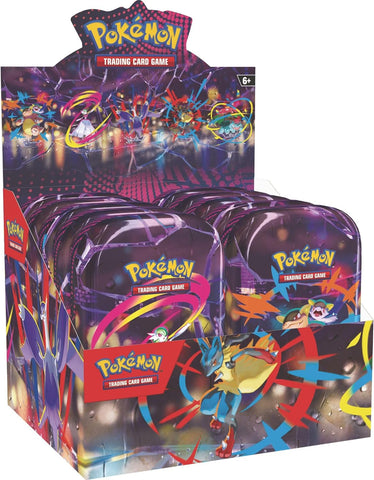 POKEMON TCG: MEGA HEROES MEGA EVOLUTIONS MINI TIN DISPLAY X10 TINS (SEALED)