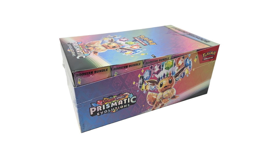 POKEMON TCG PRISMATIC EVOLUTIONS BOOSTER BUNDLE DISPLAY - SEALED (10 B PROBUYTCG POKEMON TCG PRISMATIC EVOLUTIONS BOOSTER BUNDLE DISPLAY - SEALED (10 B PROBUYTCG