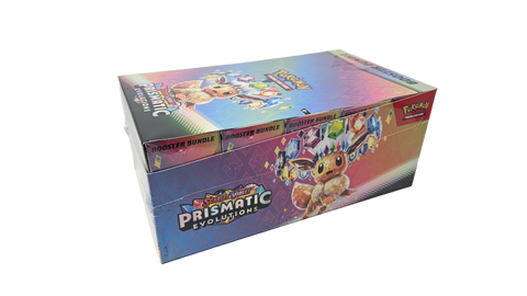 POKEMON TCG PRISMATIC EVOLUTIONS BOOSTER BUNDLE DISPLAY - SEALED (10 BOXES, ENG)