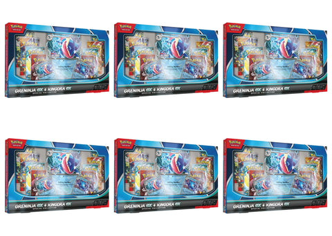 POKEMON TCG: GRENINJA EX/ KINGDRA EX SPECIAL COLLECTION (6 BOXES)