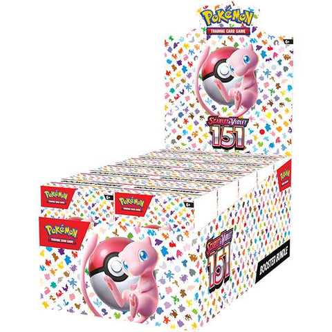 POKEMON TCG - SCARLET VIOLET 151 BOOSTER BUNDLE CASE (10 BUNDLES) SEALED DISPLAY