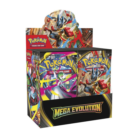 POKEMON TCG: MEGA EVOLUTION - BOOSTER BOX (SEALED, ENGLISH)