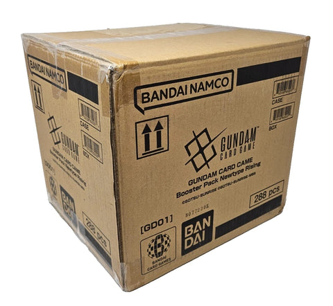 GUNDAM CARD GAME: BOOSTER BOX NEWTYPE RISING (GD01) - SEALED CASE
