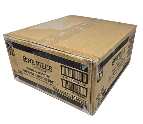 ONE PIECE CARD GAME PREMIUM BOOSTER BOX PRB-02 CASE (10 BOXES) - SEALED, ENGLISH