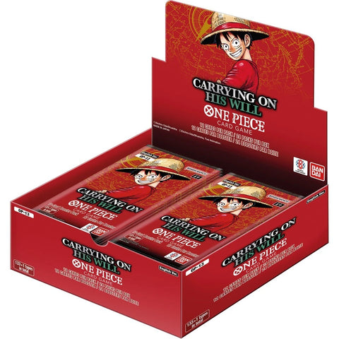 ONE PIECE CARD GAME OP13 CARRYING HIS WILL - BOOSTER BOX CASE (12 BOXES, SEALED)